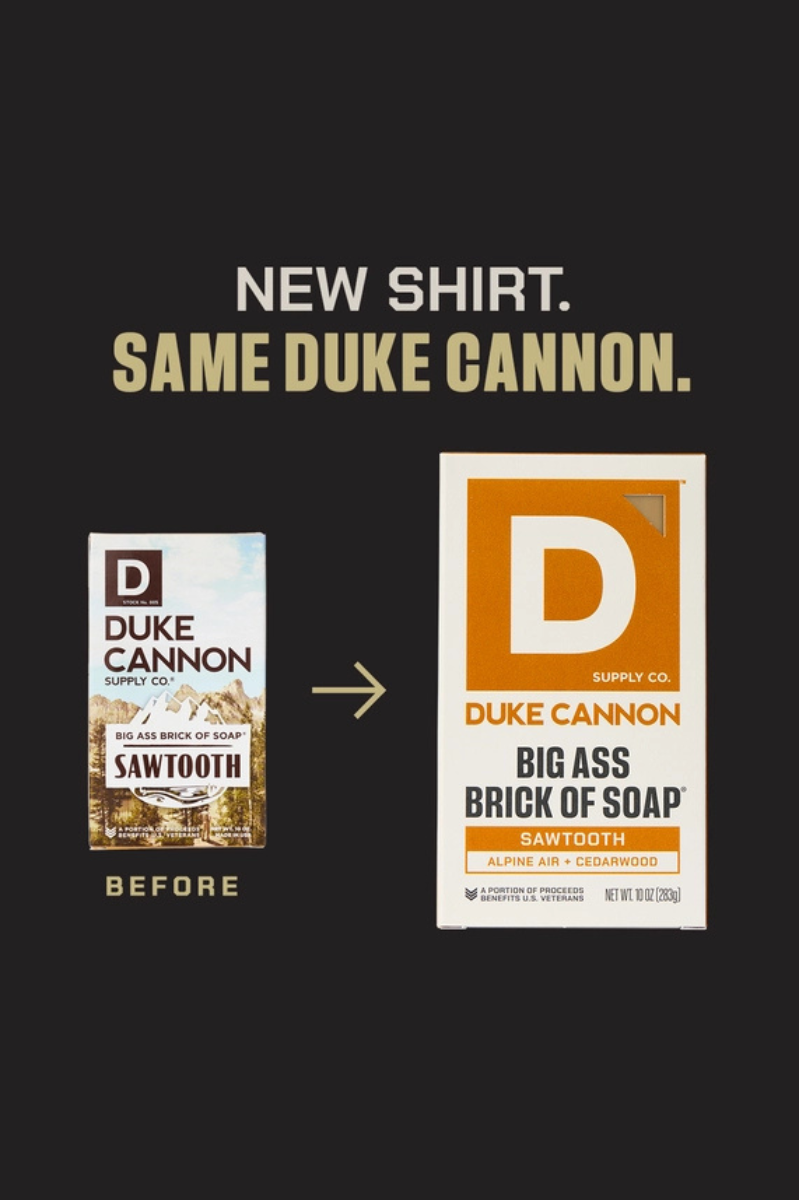 Big Ass Brick of Soap - Sawtooth | Duke Cannon