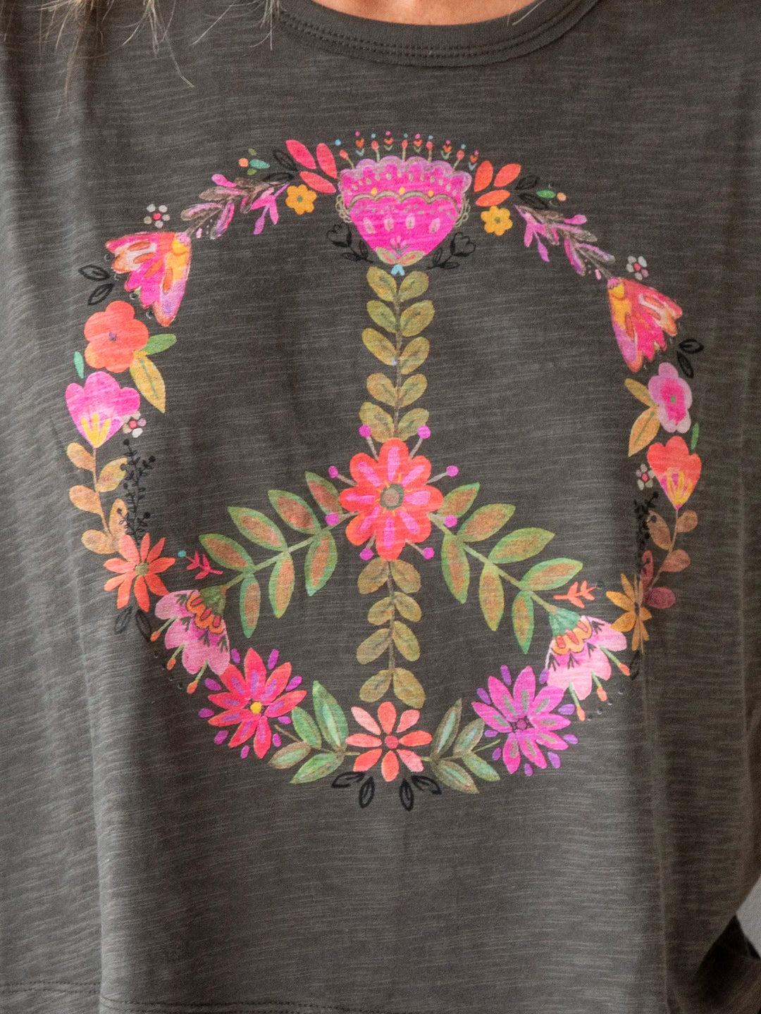 Frankie Cotton Boxy Tee Shirt | Natural Life