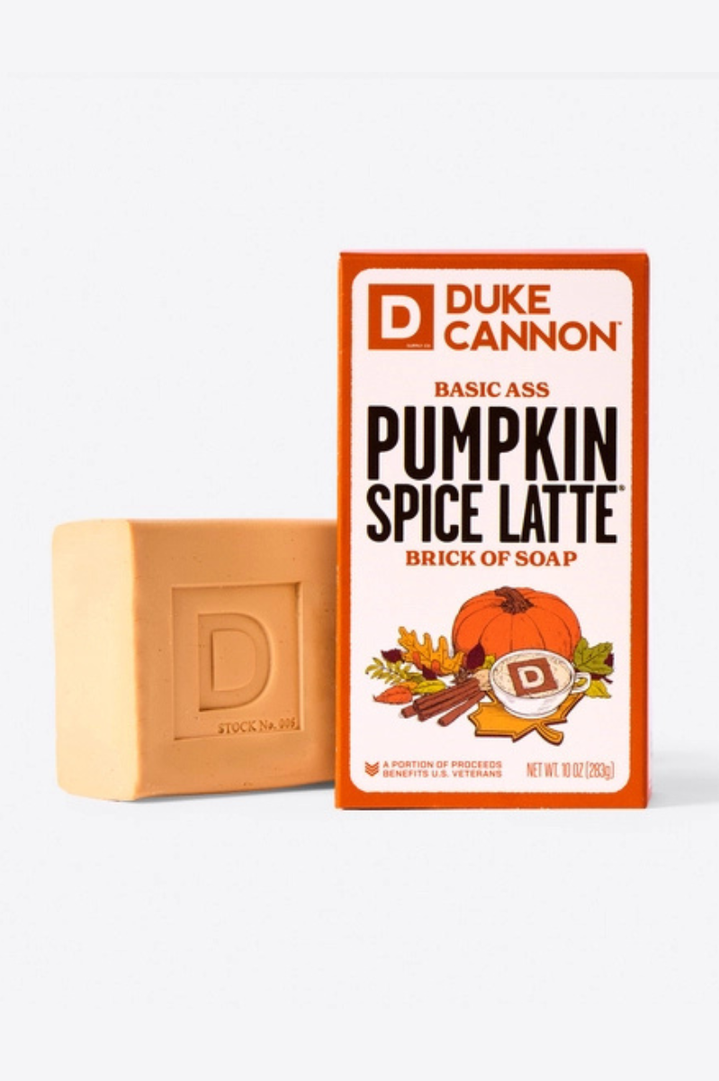 Basic Ass Pumpkin Spice Latte Brick of Soap | Duke Cannon