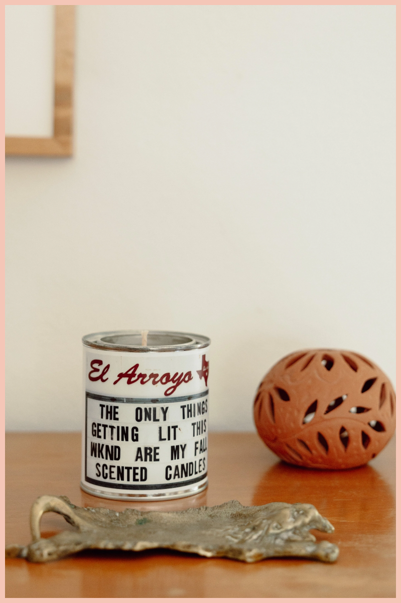 El Arroyo Paint Can Candle
