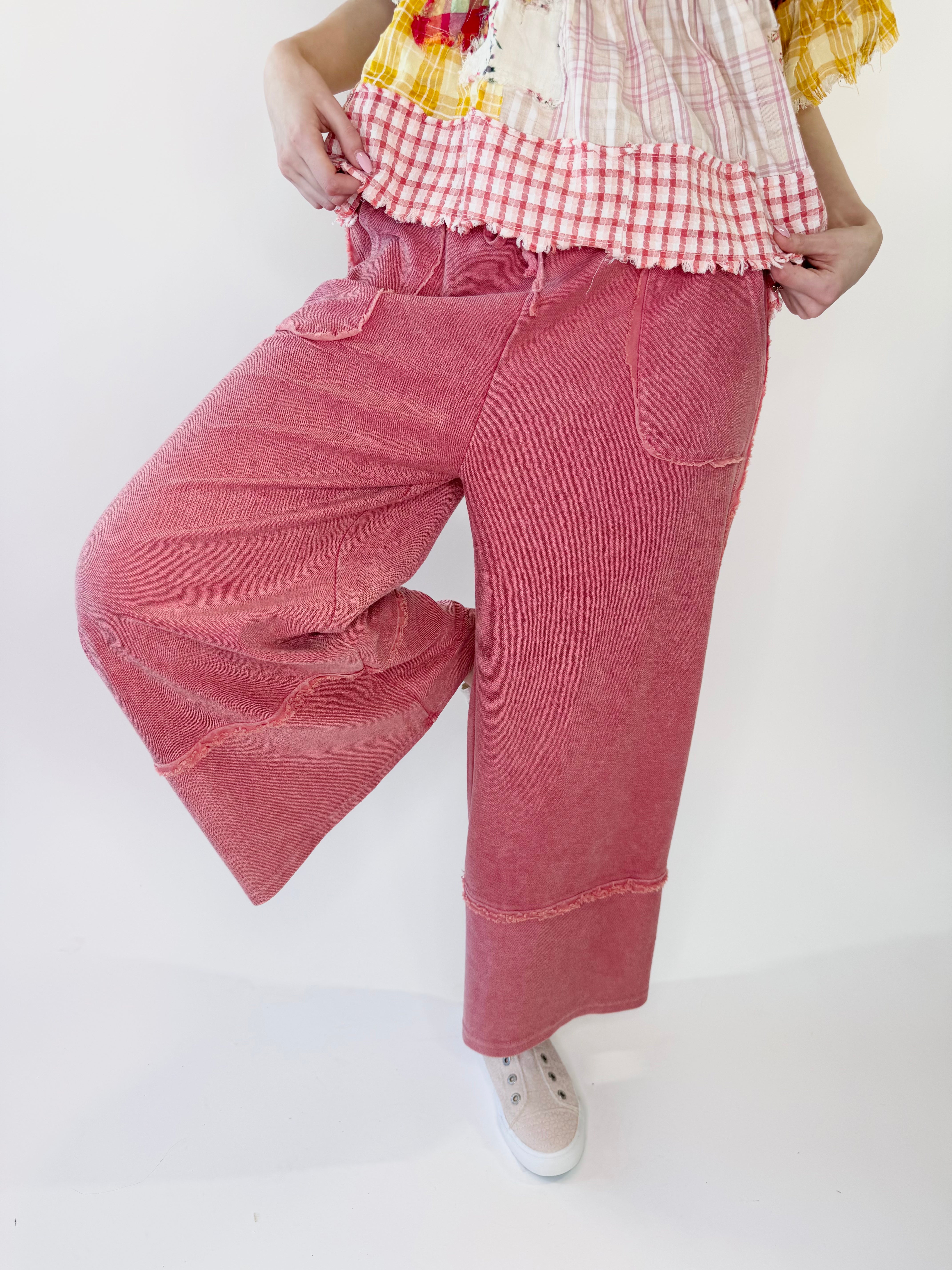 Inside Out Terry Joggers