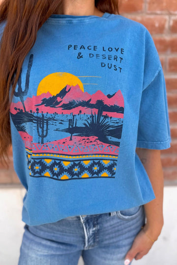 Peace Love N' Desert Dust Graphic Tee