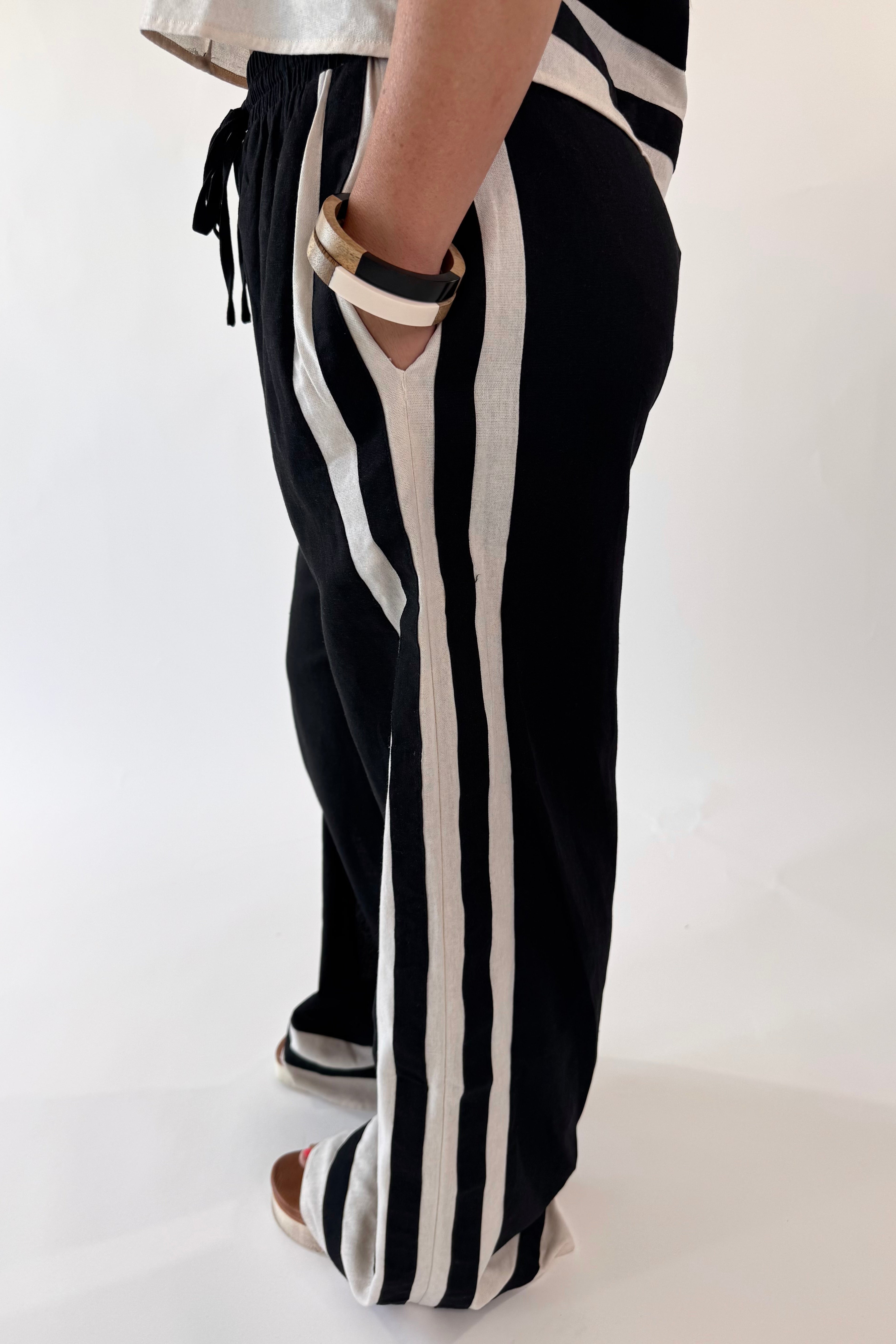 Salt & Stripes Linen Pants | Final Sale
