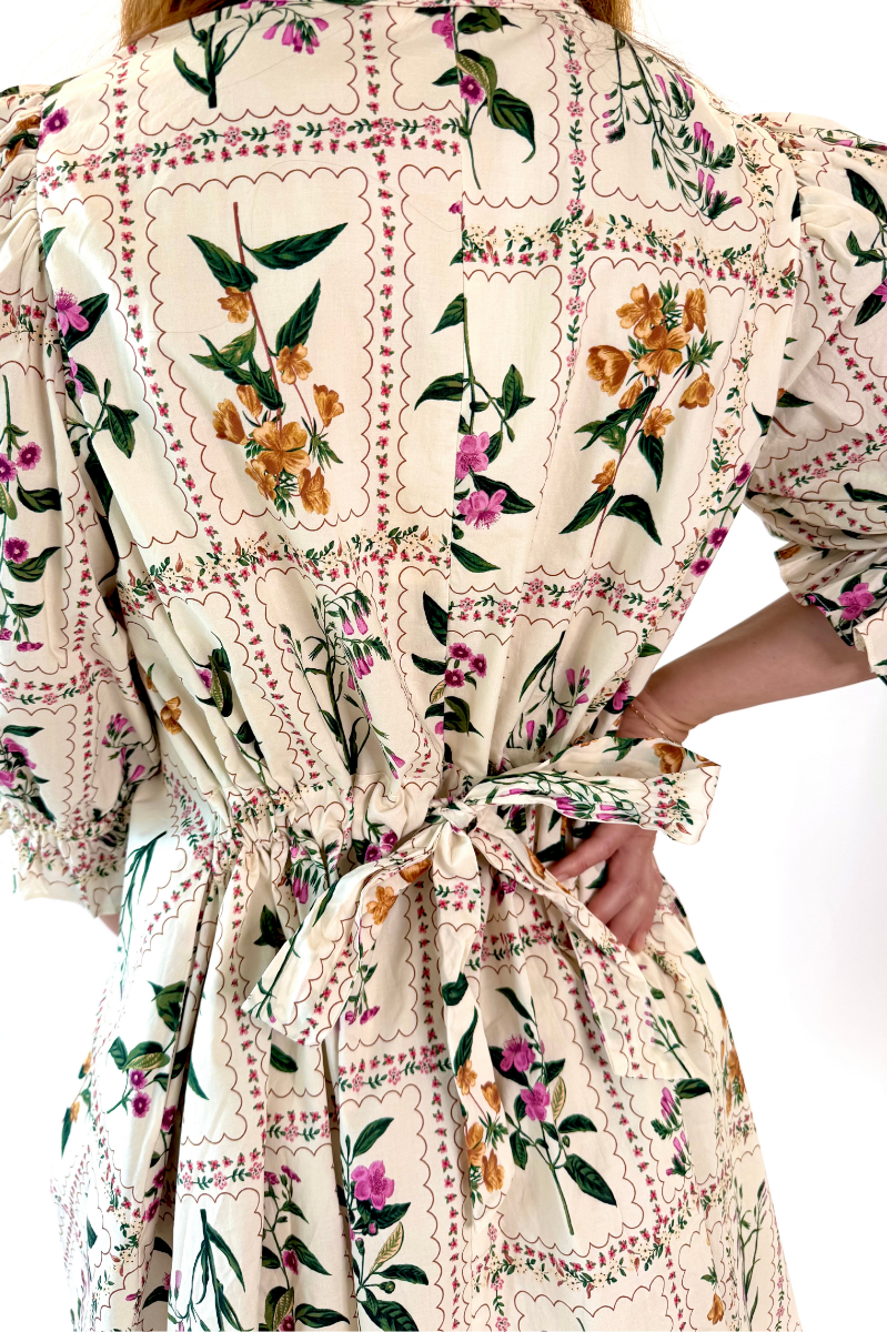 Flora Fancy Mini Dress
