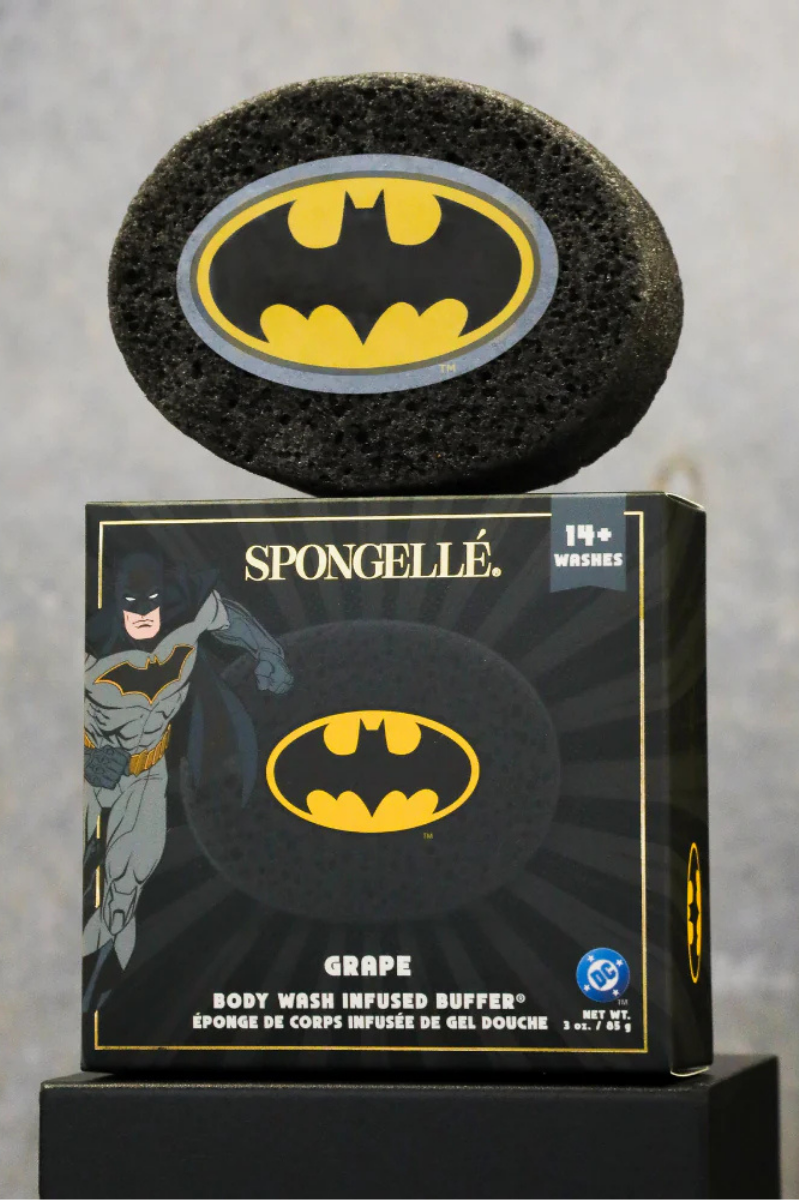 Batman? Grape Body Buffer | Spongelle