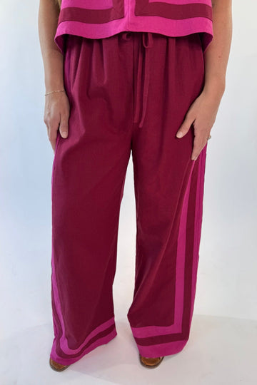Salt & Stripes Linen Pants | Final Sale