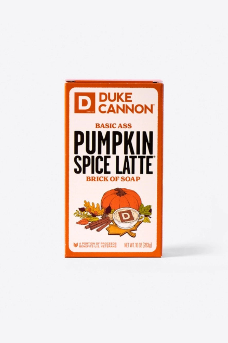 Basic Ass Pumpkin Spice Latte Brick of Soap | Duke Cannon