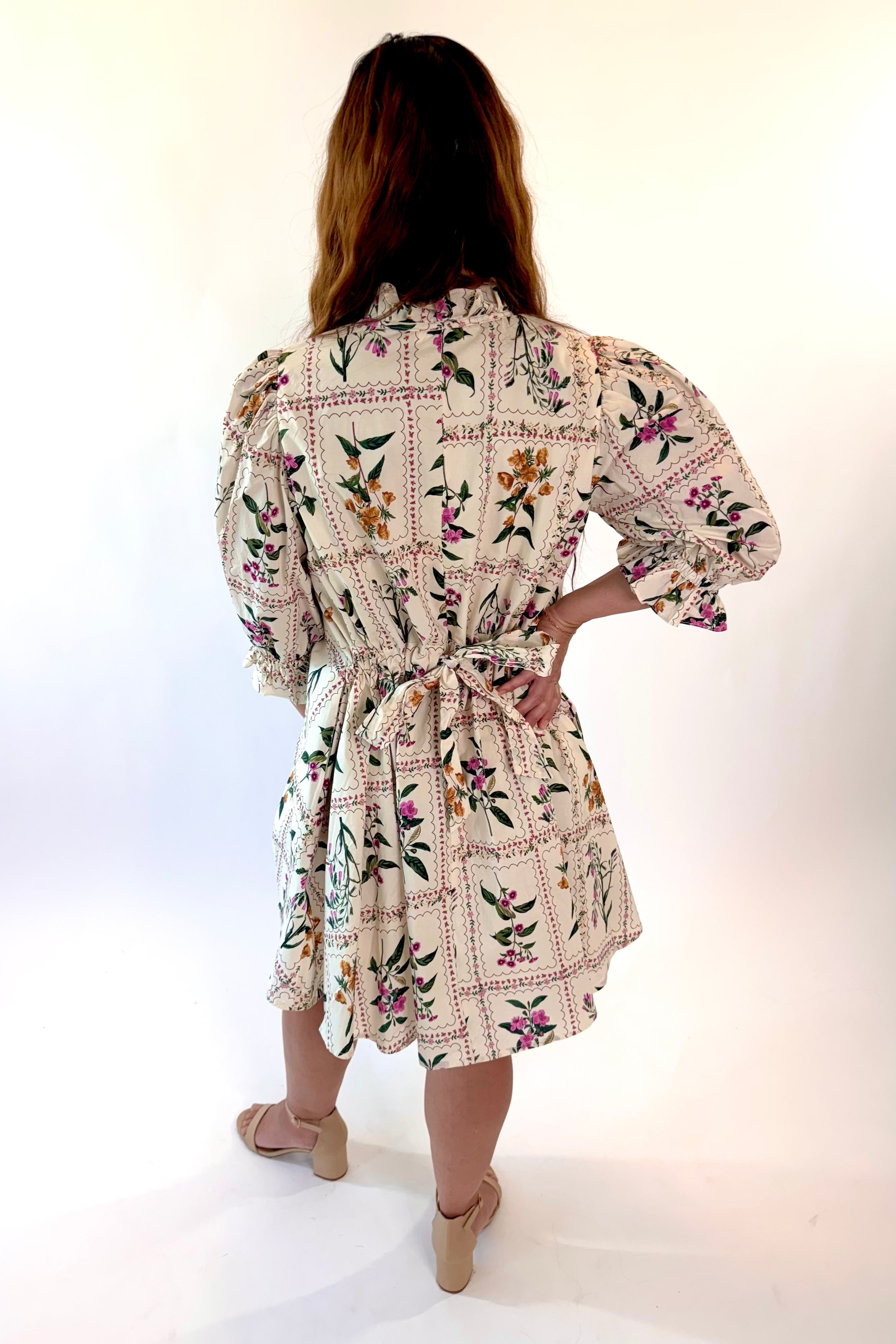 Flora Fancy Mini Dress