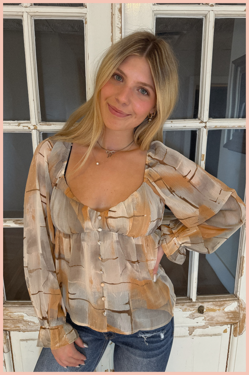 Modern Peasant Blouse | Final Sale