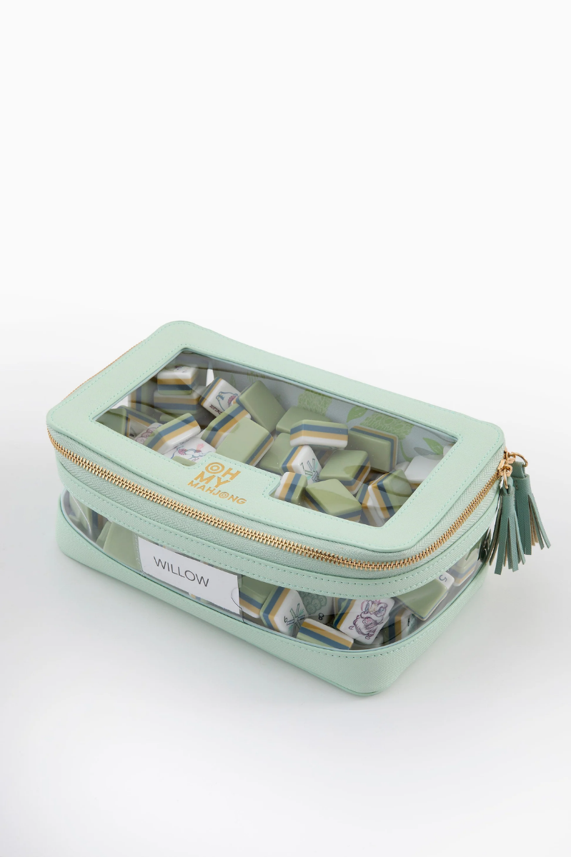 Mint Tile Storage Bag | Oh My Mahjong