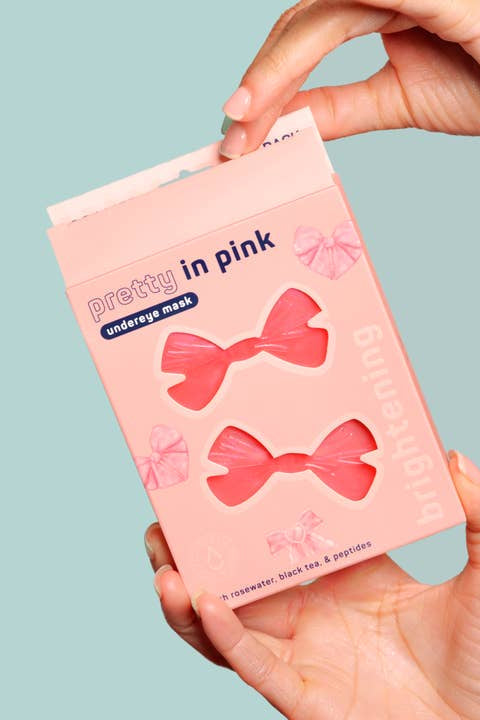 Pretty in Pink | Coquette Bow Shaped Undereye Patches | 8 Pk