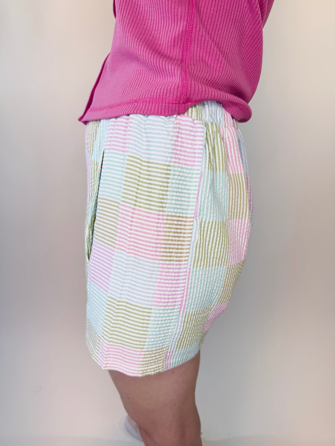 Striped & Checker Boxer Shorts | Final Sale