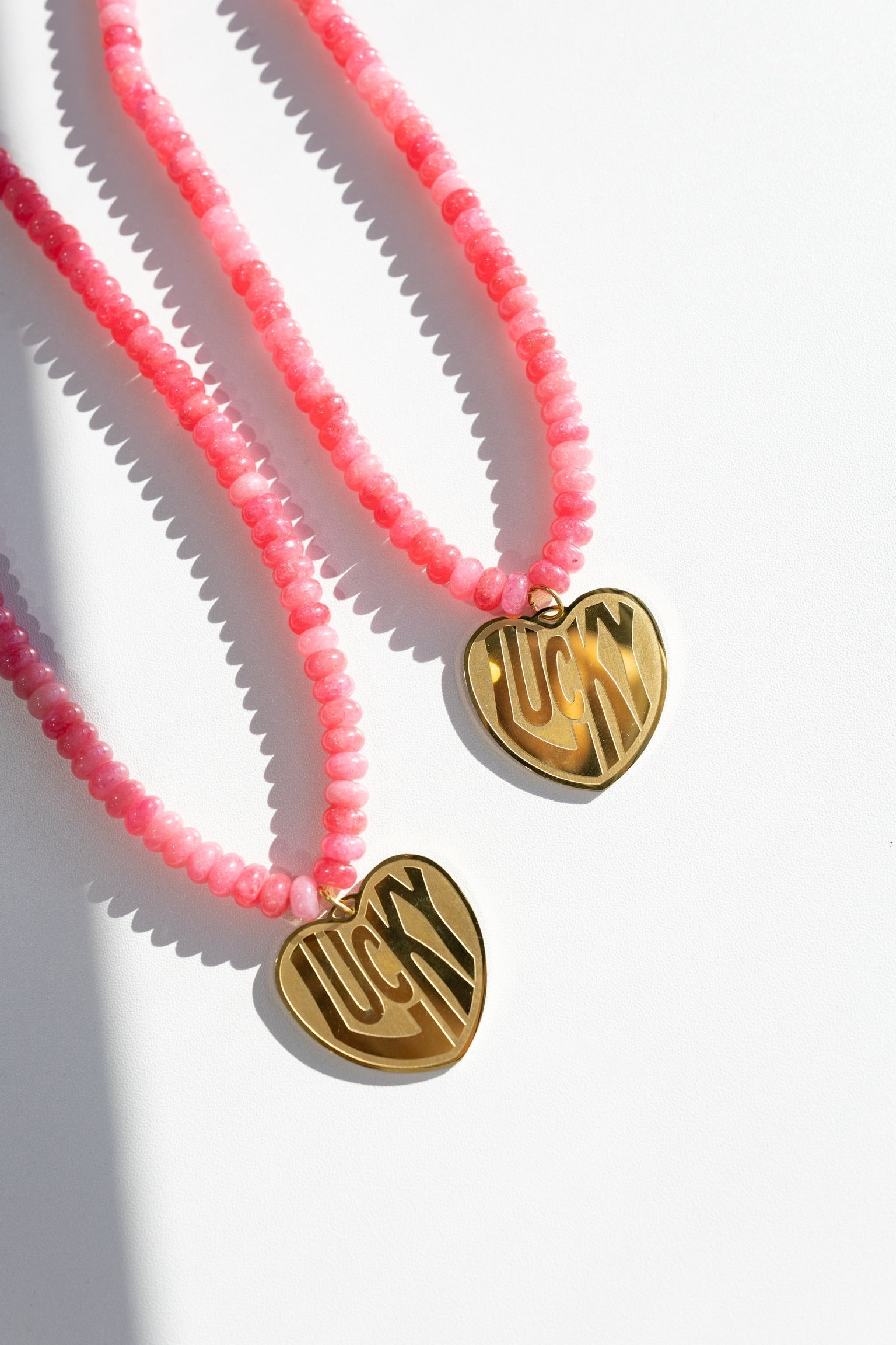 Lucky In Love Stone Necklace || BELJOY
