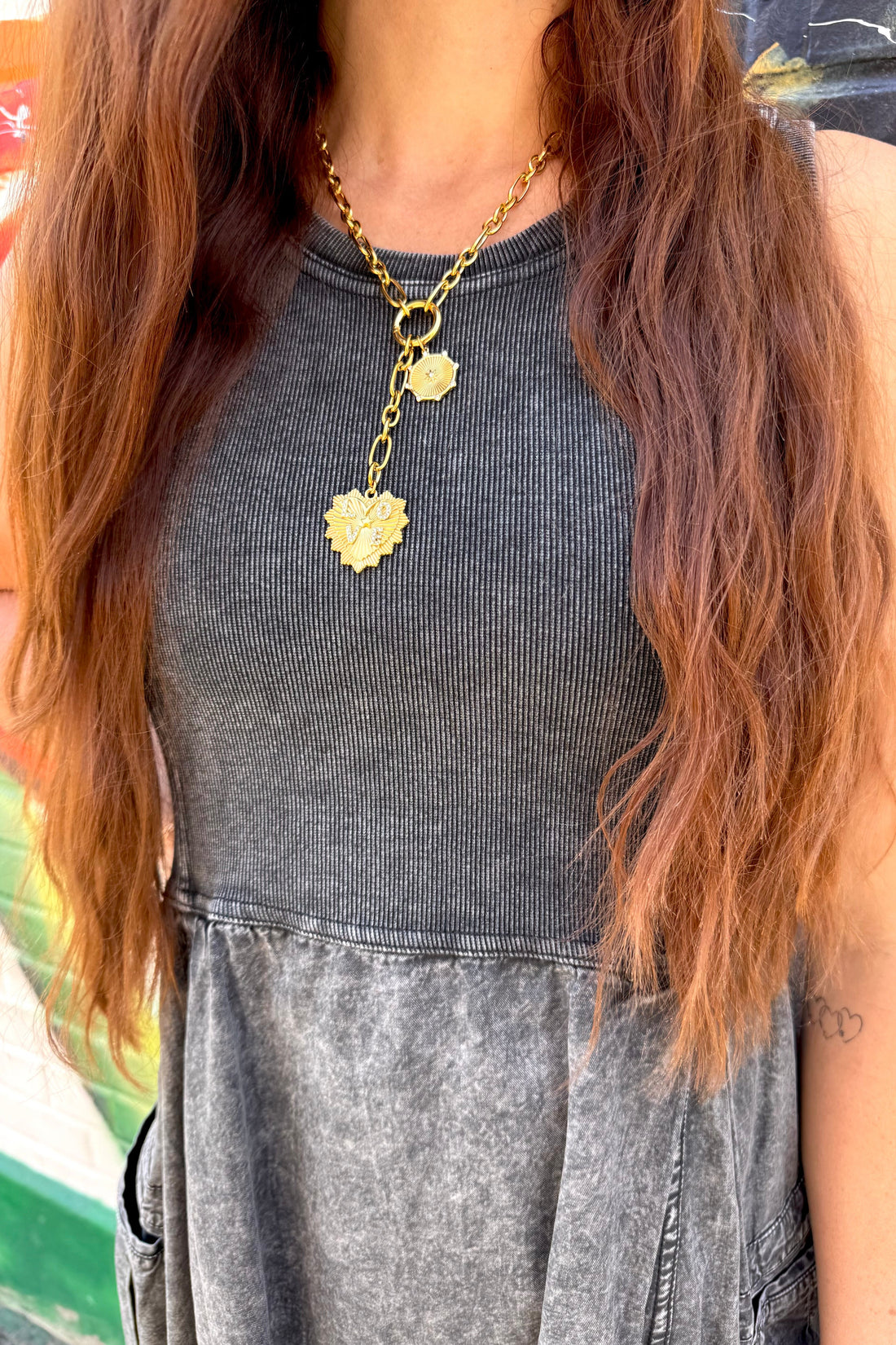 LOVE Tassel Pendant Necklace