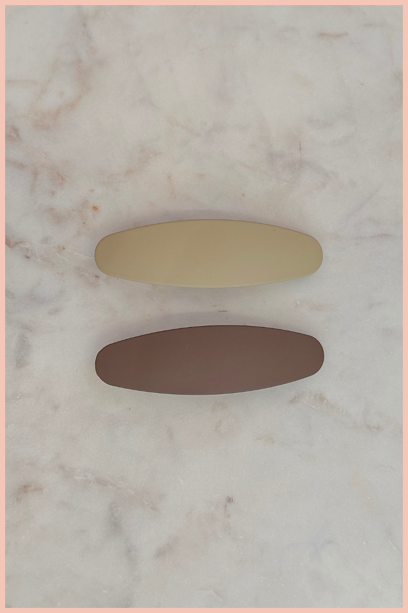 Matte Solid 70¡¯s Cool Barrette