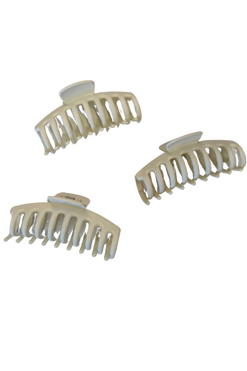 Curved Matte Claw Clip