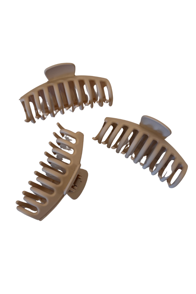 Curved Matte Claw Clip