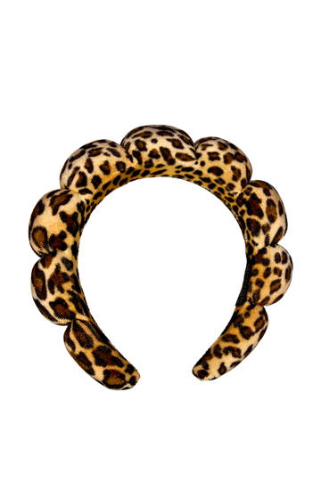 Leopard Print Bubble Headband