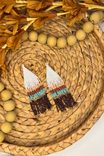 Wanderlust Desert Beaded Earrings