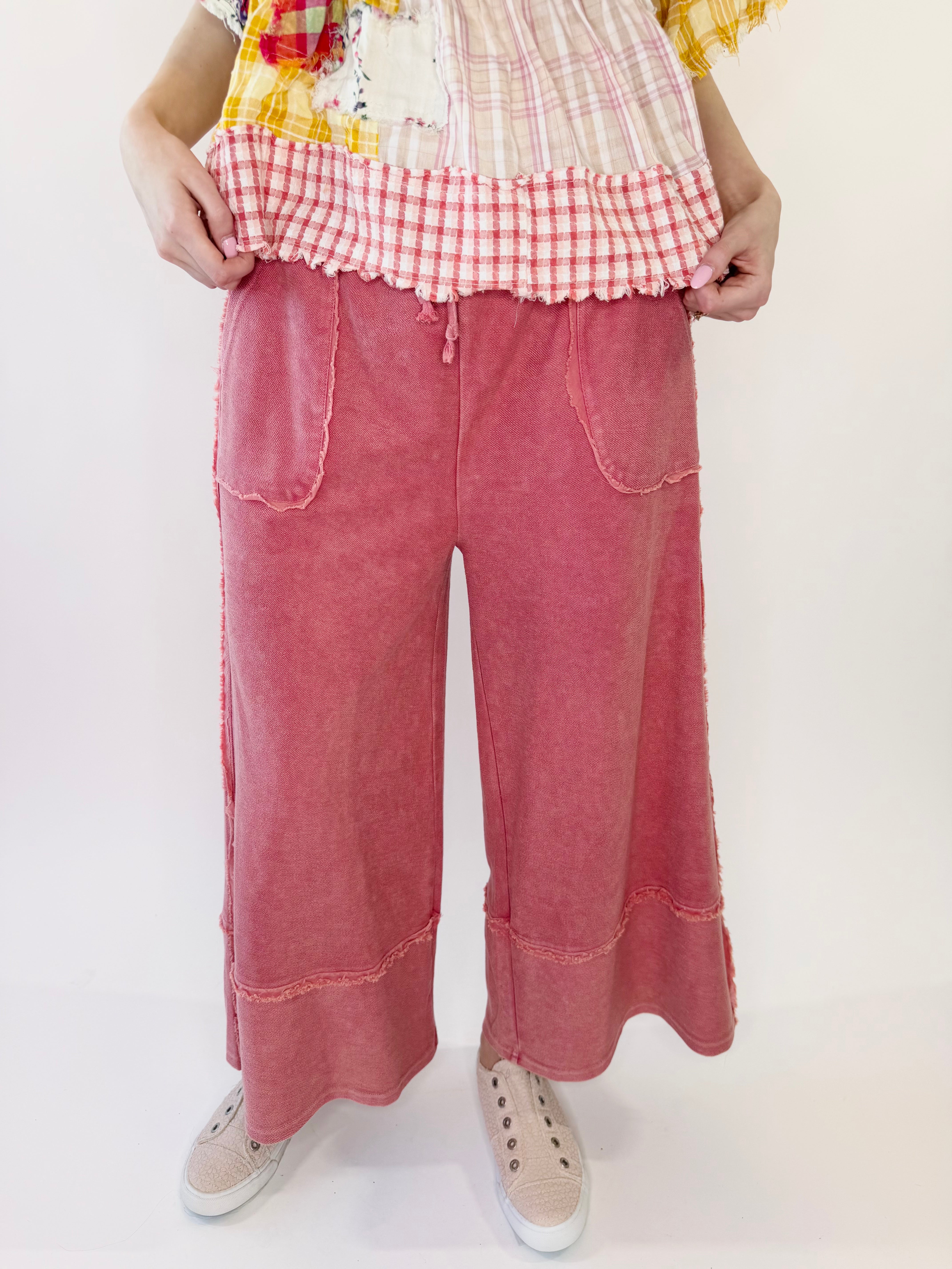 Inside Out Terry Joggers