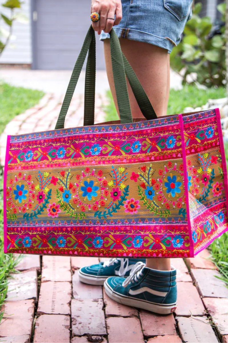 Carry All Happy Tote Bag | Natural Life