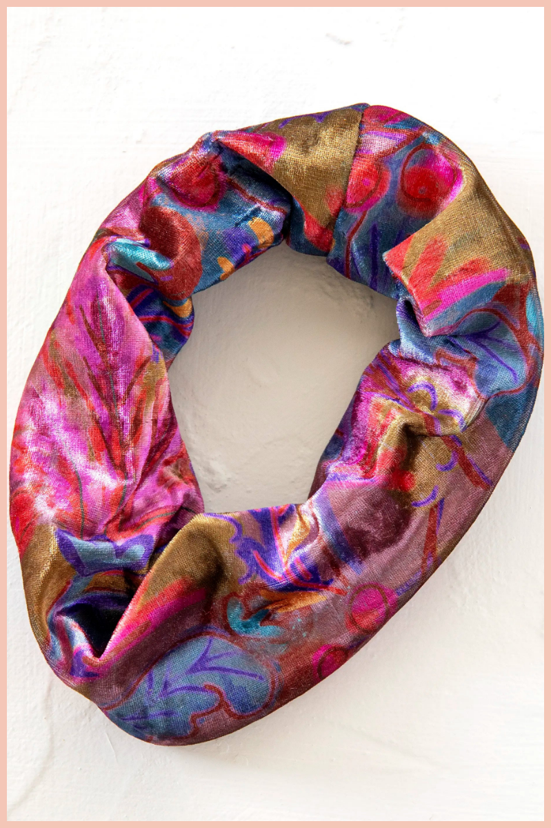 Velvet Boho Bandeau Headband | Natural Life