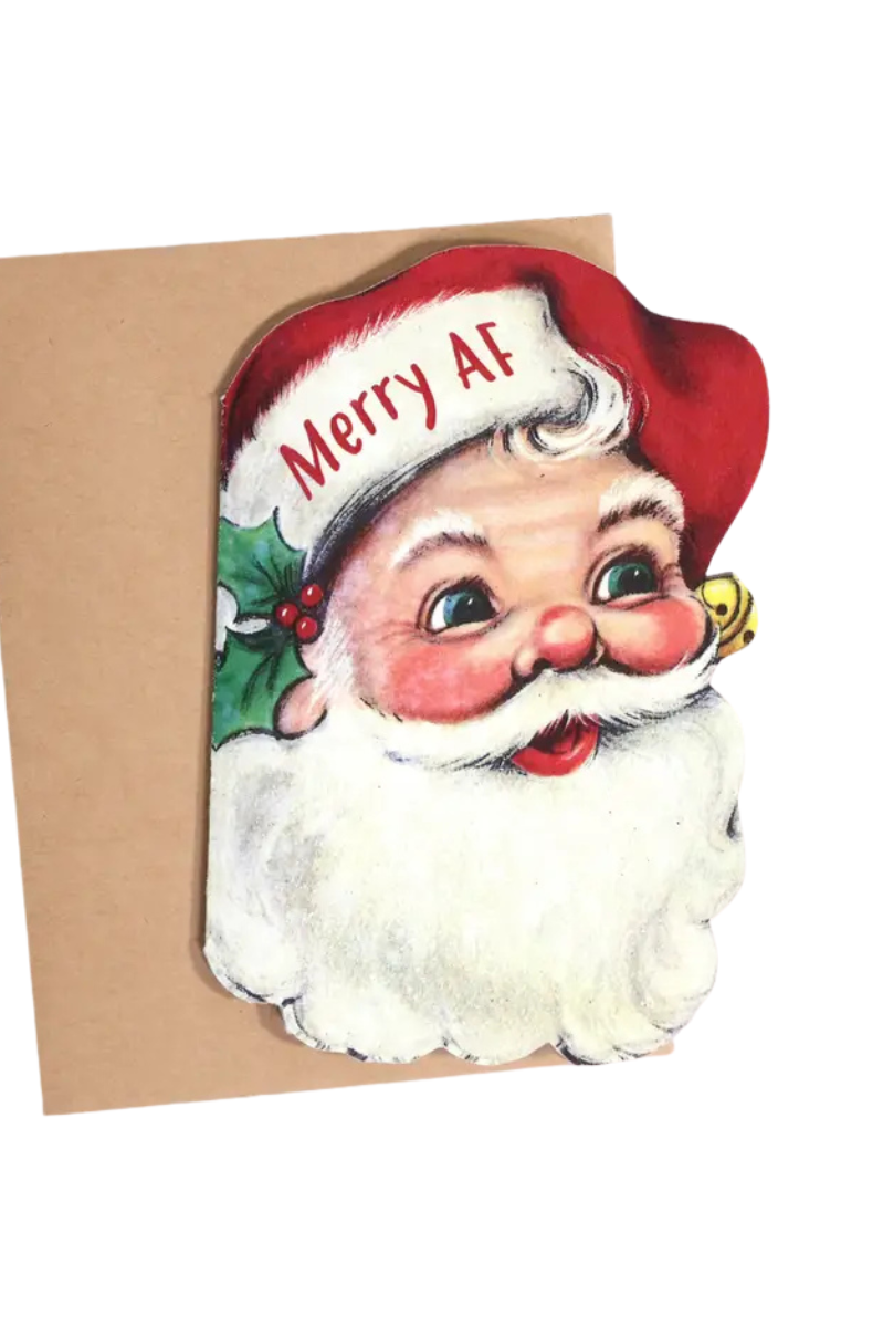 Merry AF | Holiday Greeting Card