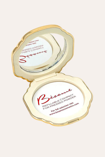 Moderne Plastic Refillable Powder Compact | B¨¦same Cosmetics