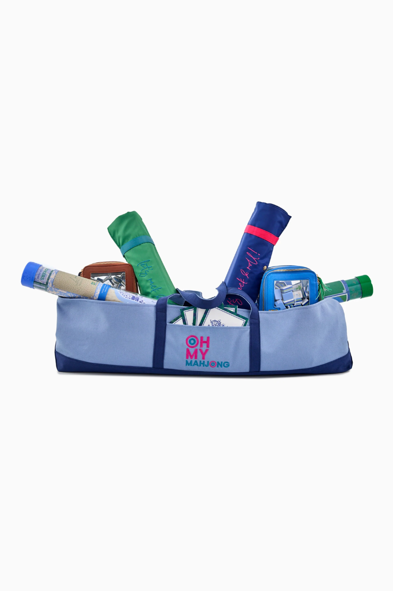 Blue Mat Storage Bag | Oh My Mahjong