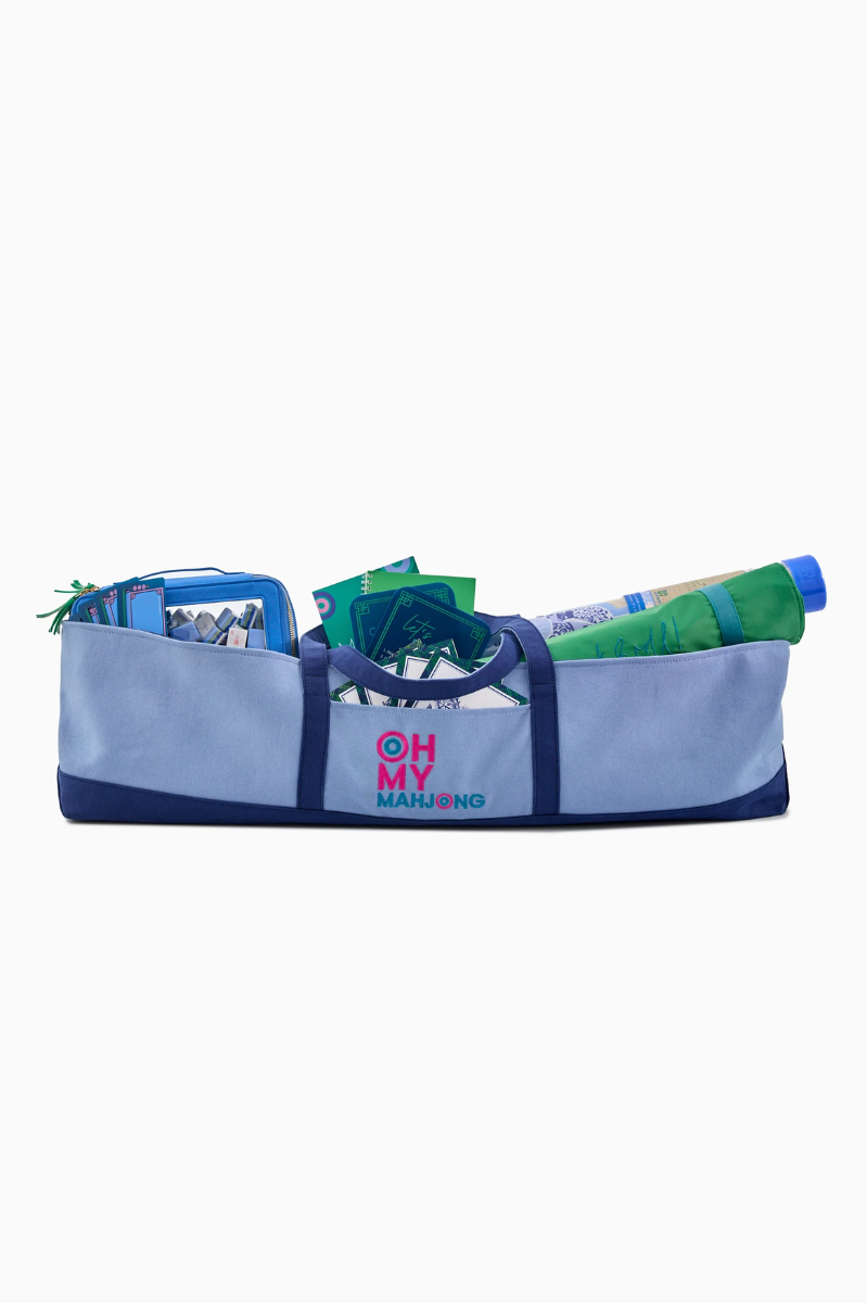 Blue Mat Storage Bag | Oh My Mahjong