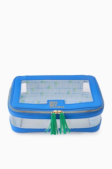 Blue Tile Storage Bag | Oh My Mahjong