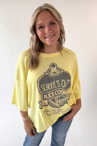 School's Out Forever Licensed Band Tee