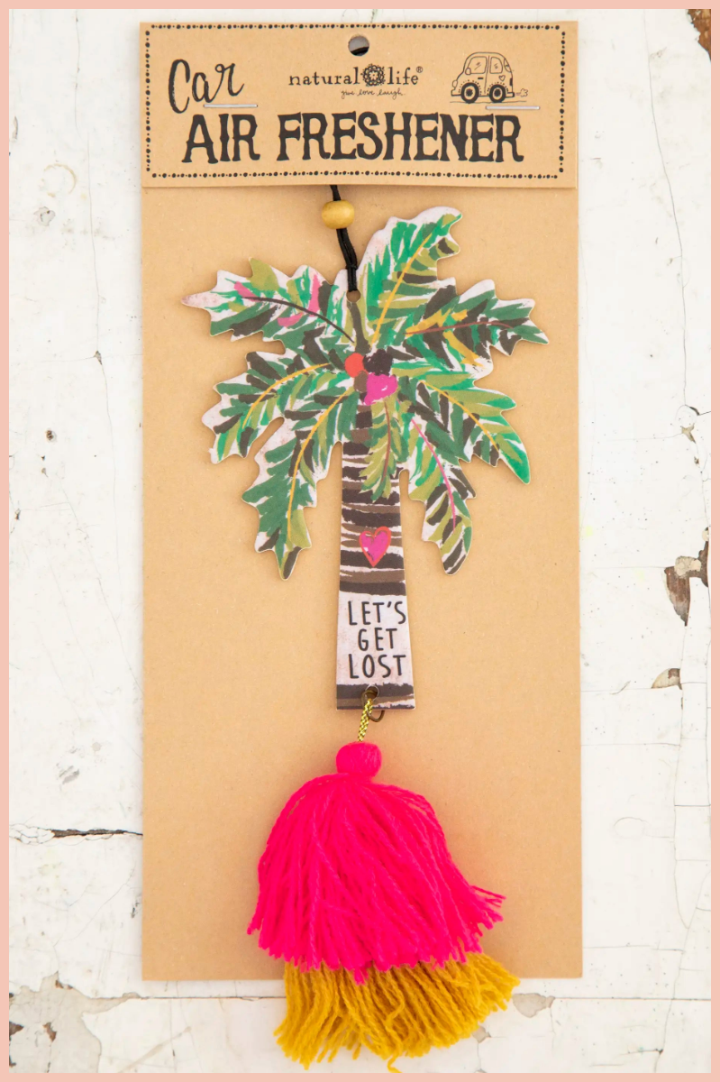 Let's Get Lost Air Freshener | Natural Life