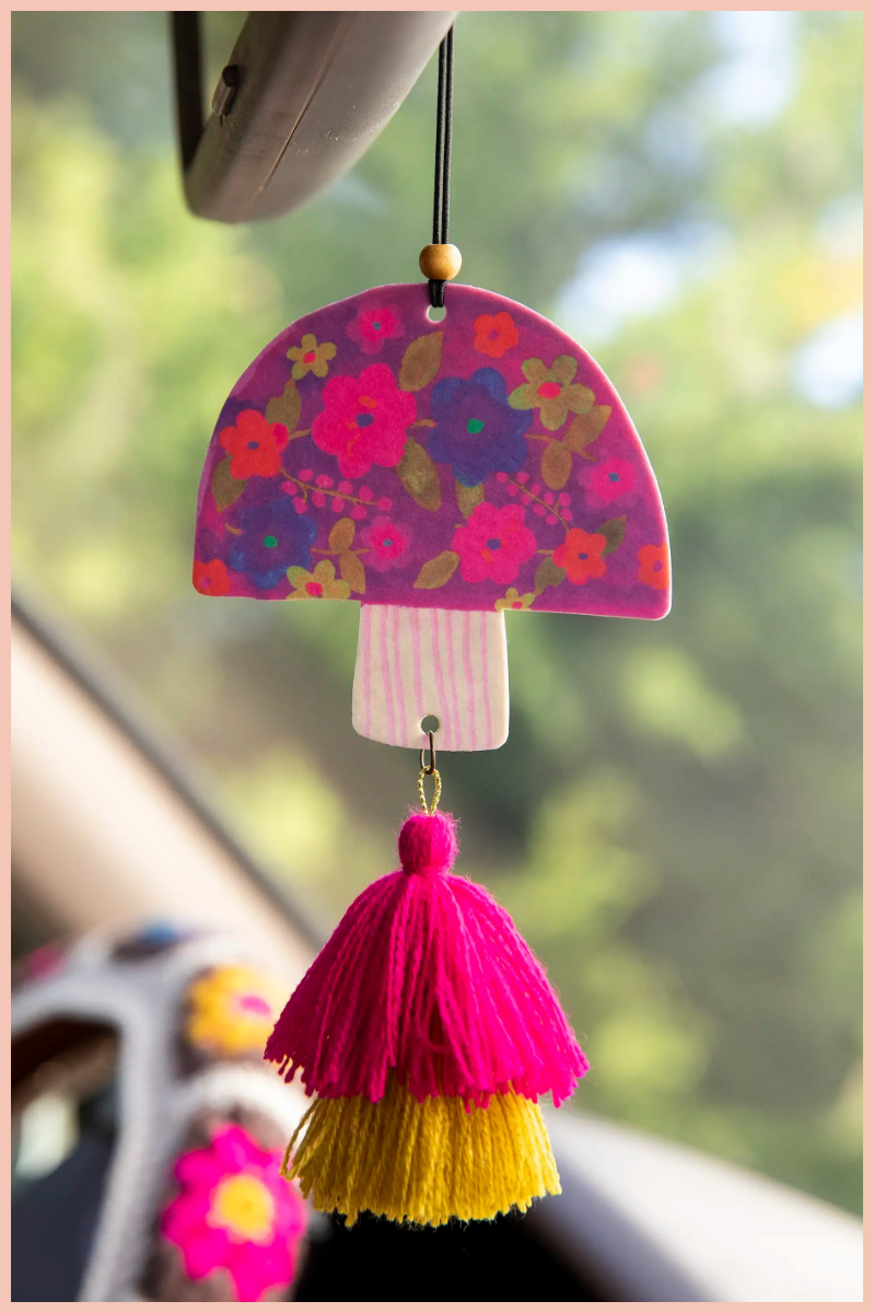 Purple Mushroom Air Freshener | Natural Life