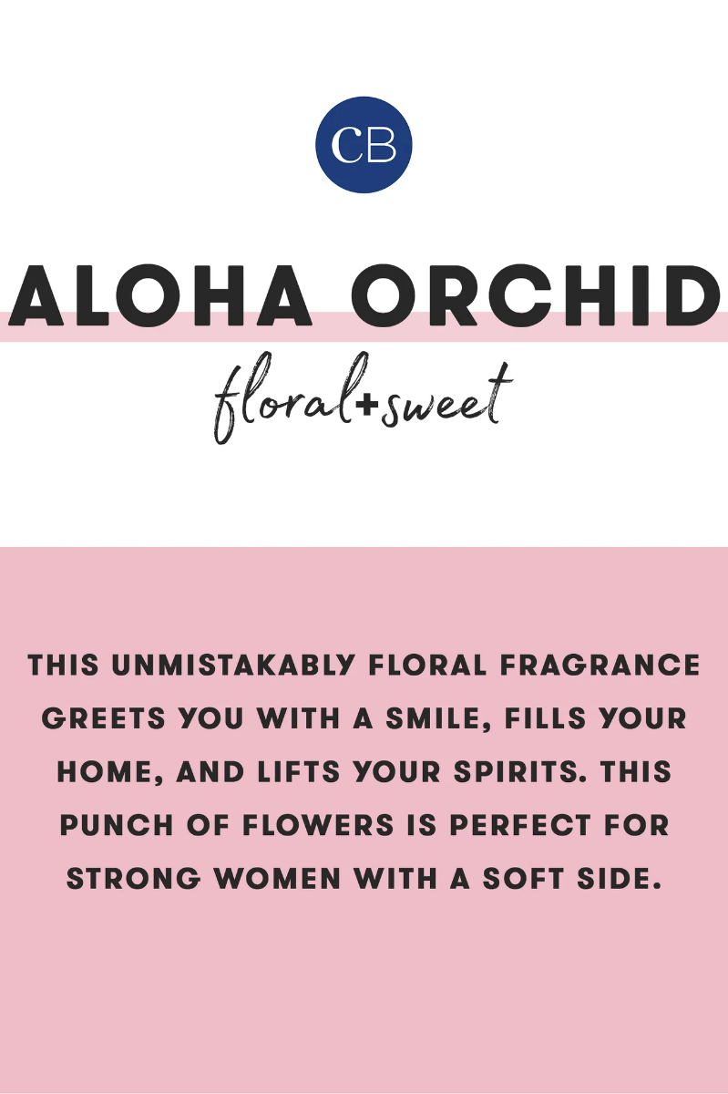 Pattern Play Candle | Aloha Orchid