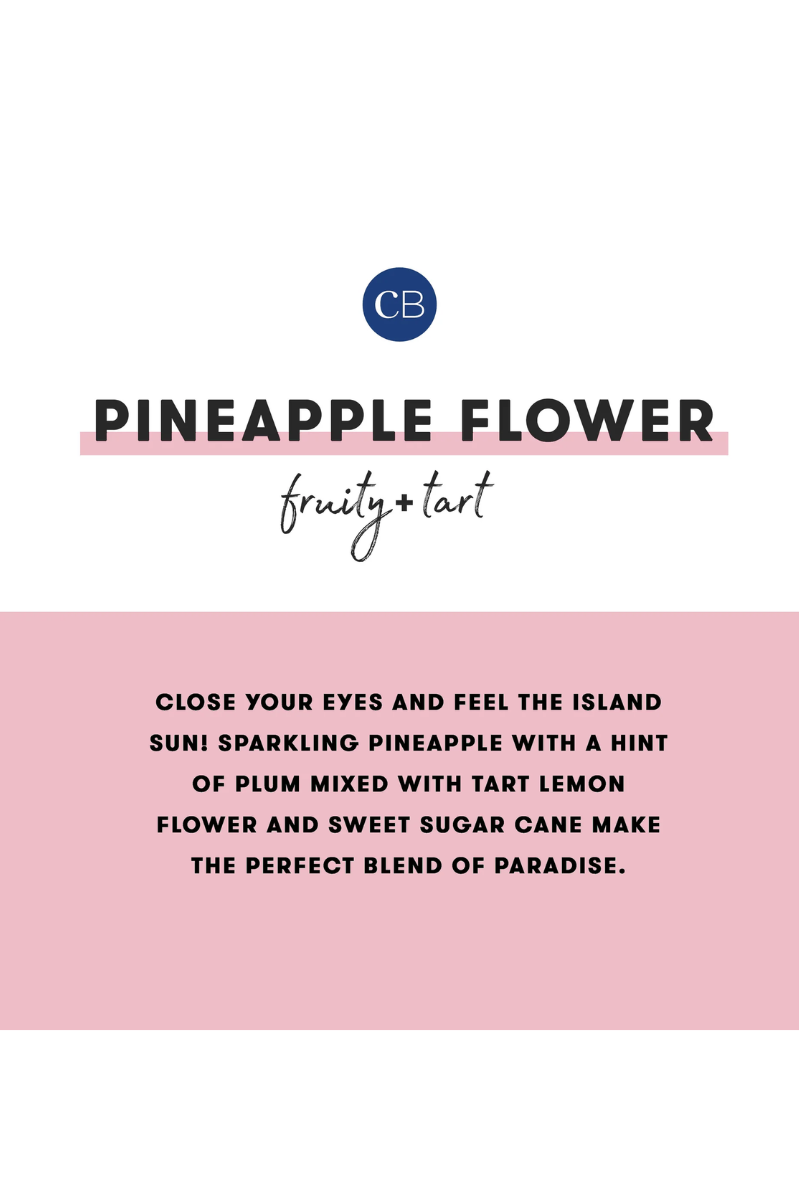 Pattern Play Candle | Pineapple Flower