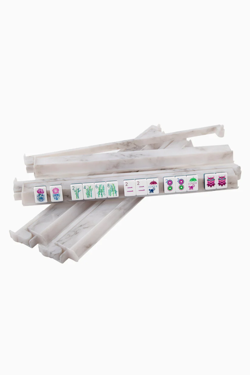 Carrara Rack & Pusher Set | Oh My Mahjong