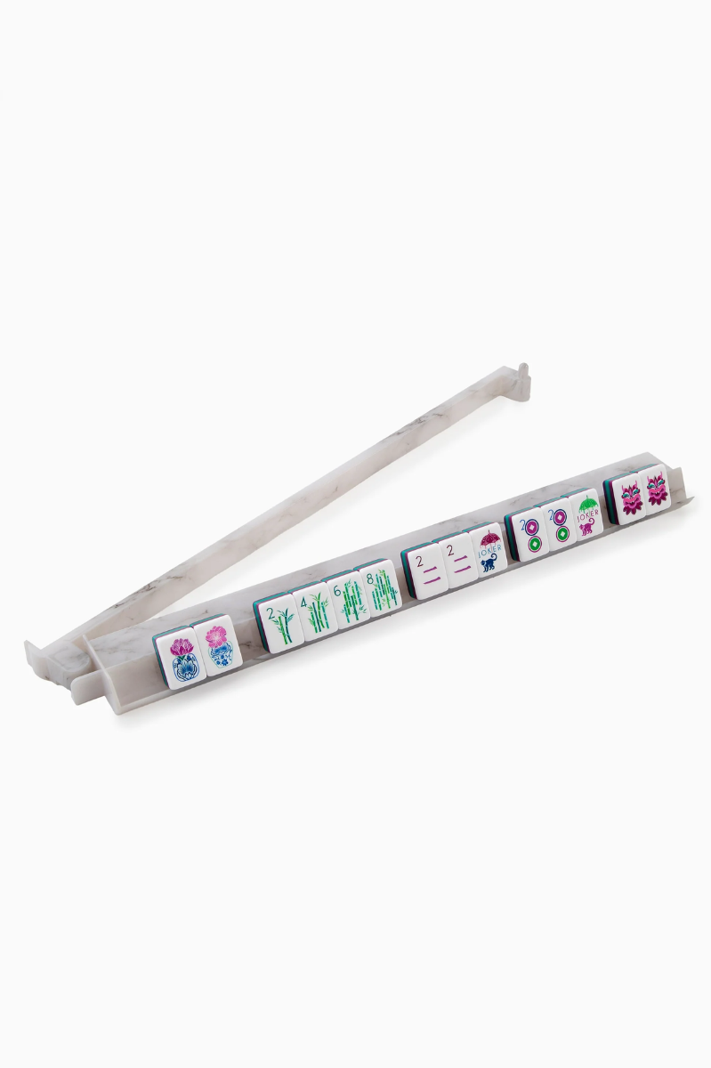 Carrara Rack & Pusher Set | Oh My Mahjong