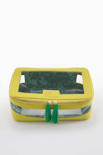 Chartreuse Tile Storage Bag | Oh My Mahjong