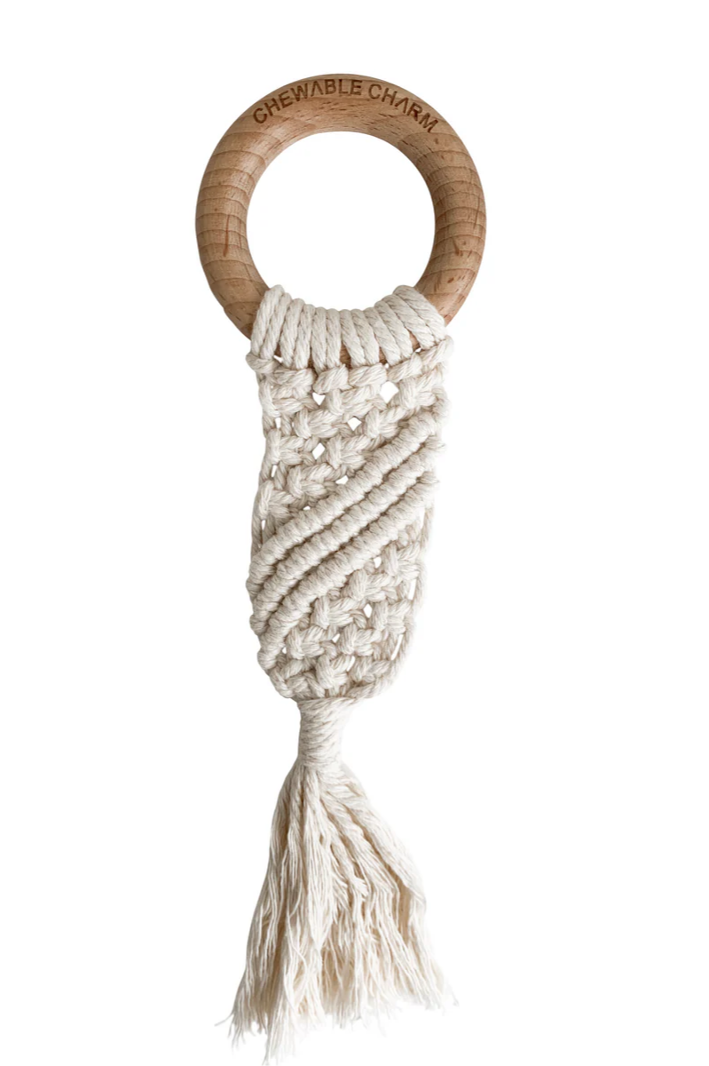 Luna Macrame Teether