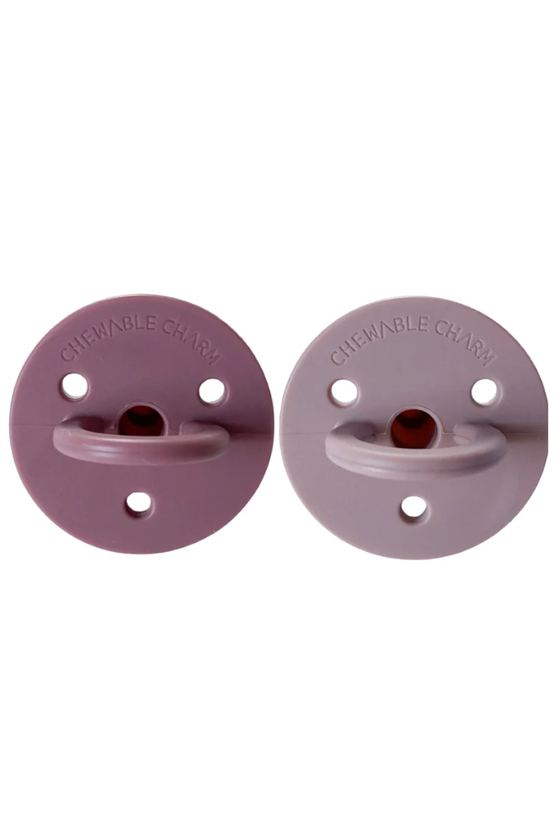 2 Pack Silicone Pacifiers