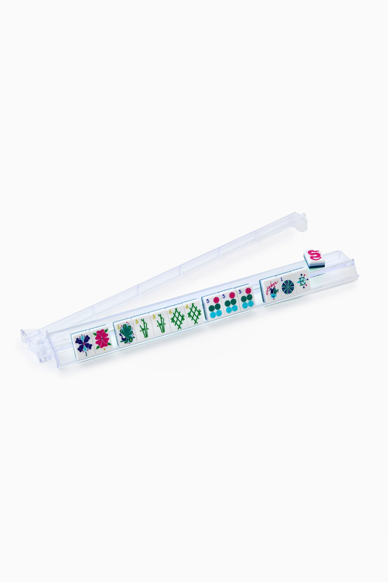 Clear Acrylic Shell Rack & Pusher Set | Oh My Mahjong