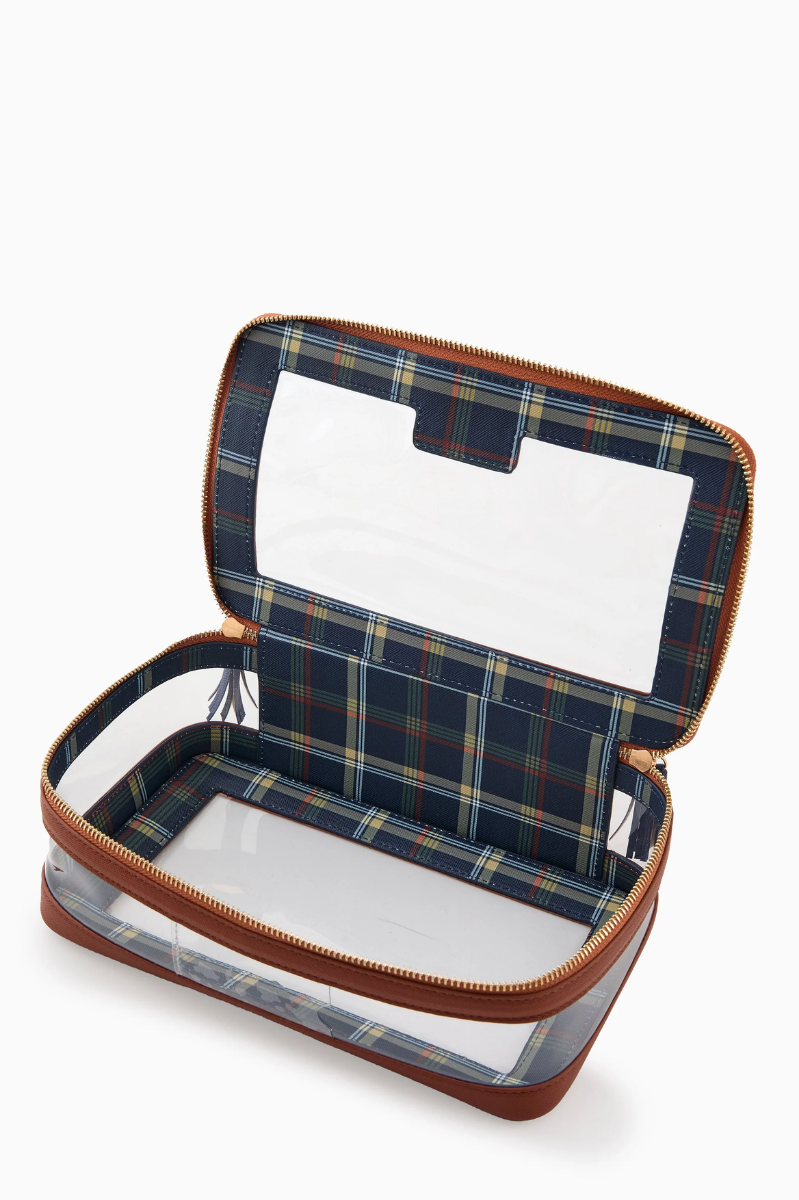 Cognac Tile Storage Bag | Oh My Mahjong