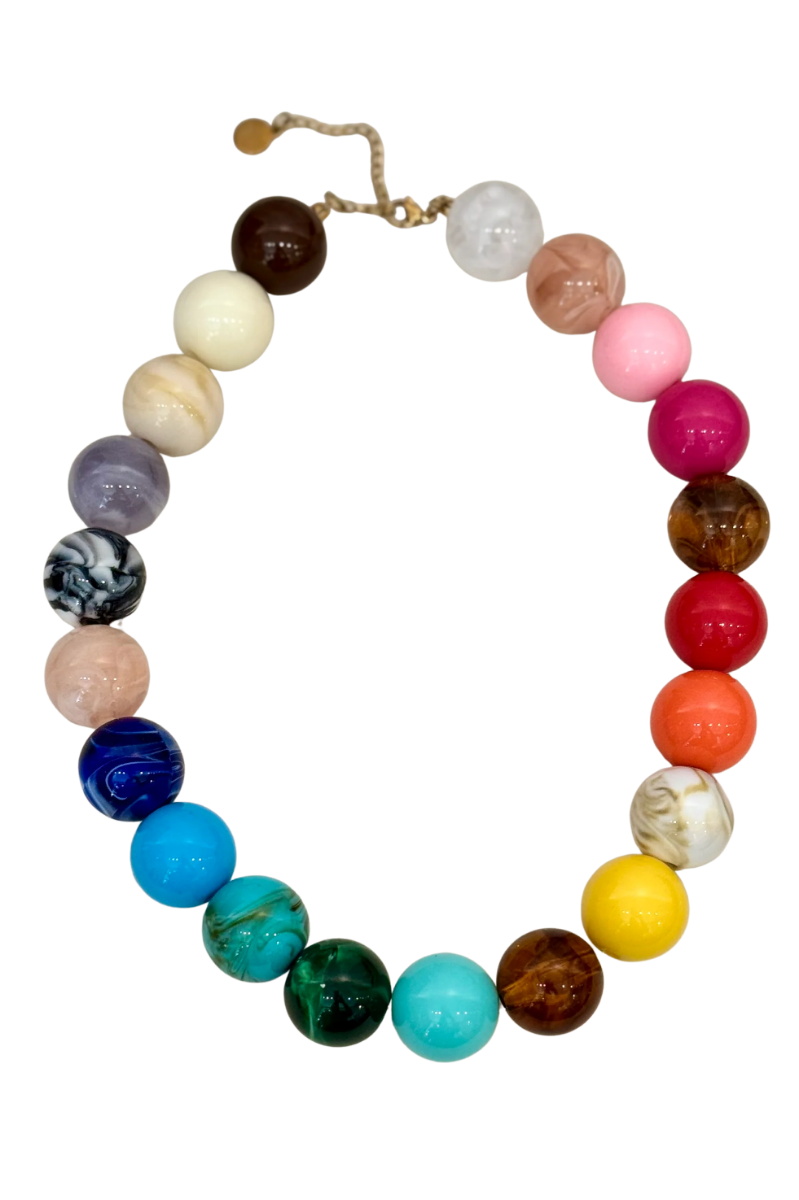 Confetti Crush Bold Beaded Necklace