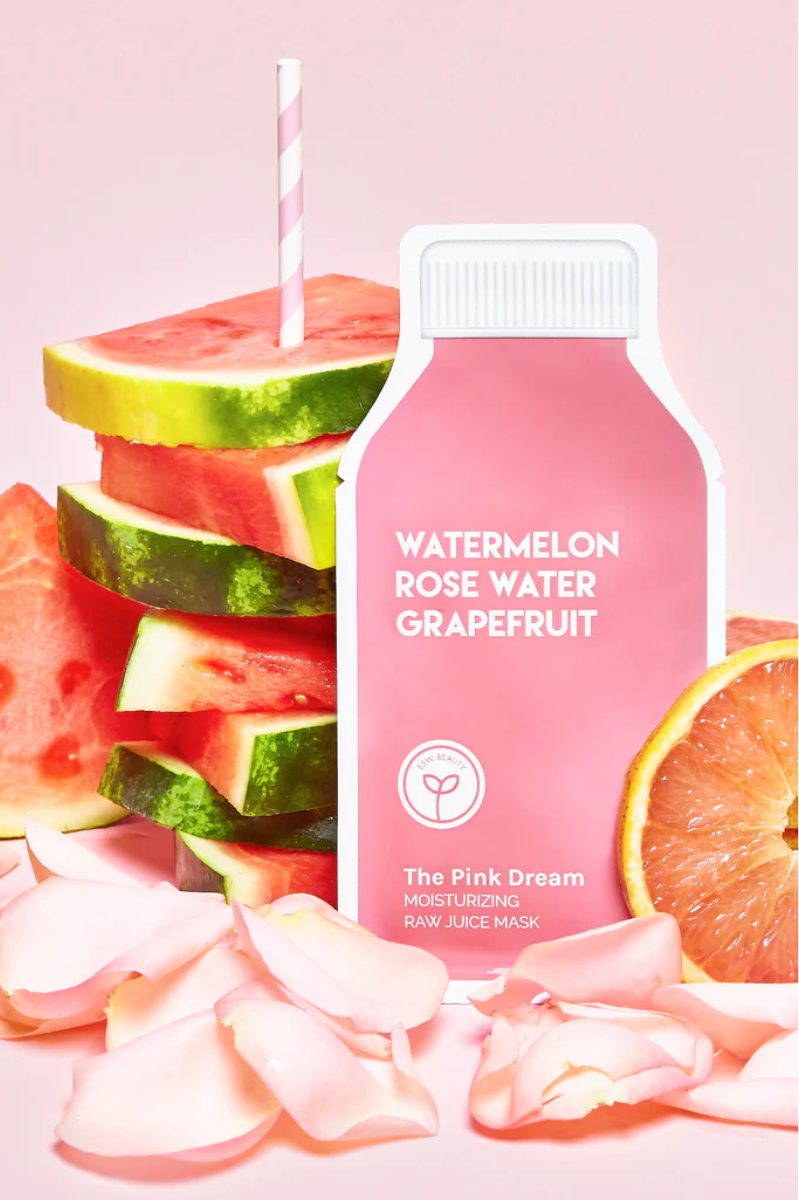 Pink Dream Moisturizing Raw Juice Sheet Mask