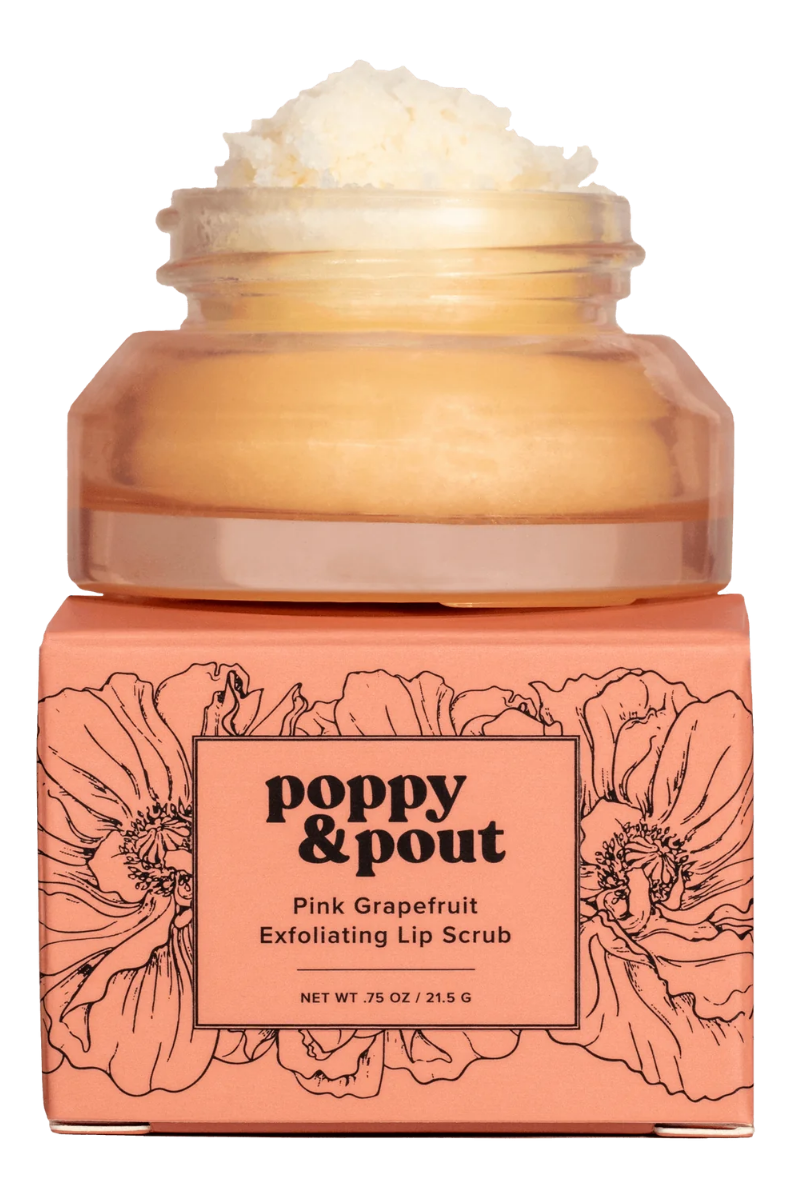 Poppy & Pout Flower Power Lip Scrub