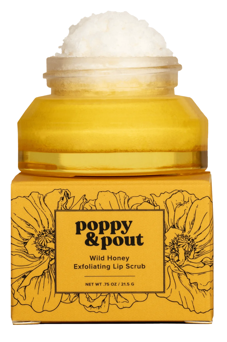 Poppy & Pout Flower Power Lip Scrub