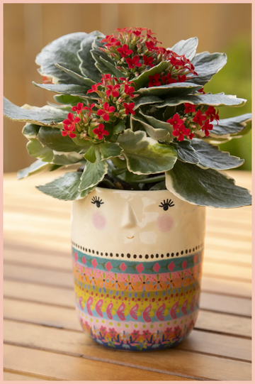 Folk Lady Friend Planter | Natural Life