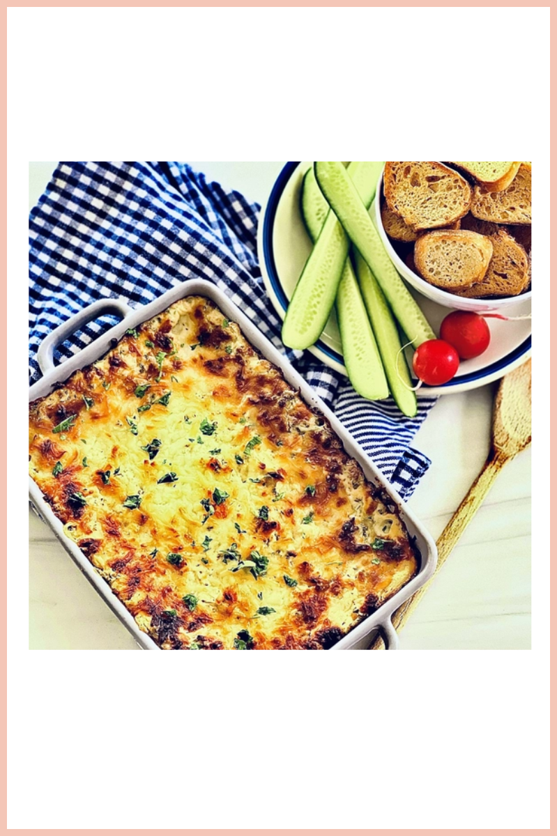 Baked Spinach Artichoke Dip Mix | Carmie¡¯s Kitchen