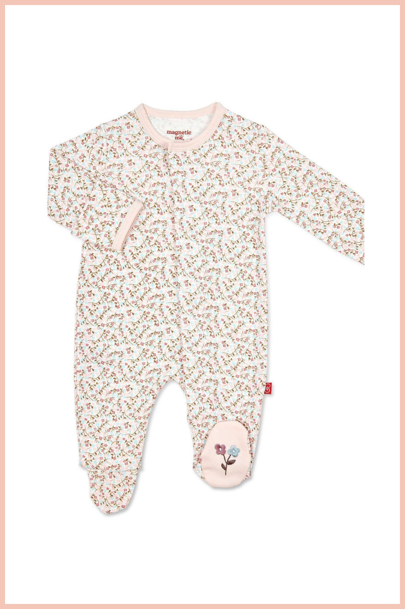 Bedford Floral Modal Footie | Magnetic Me